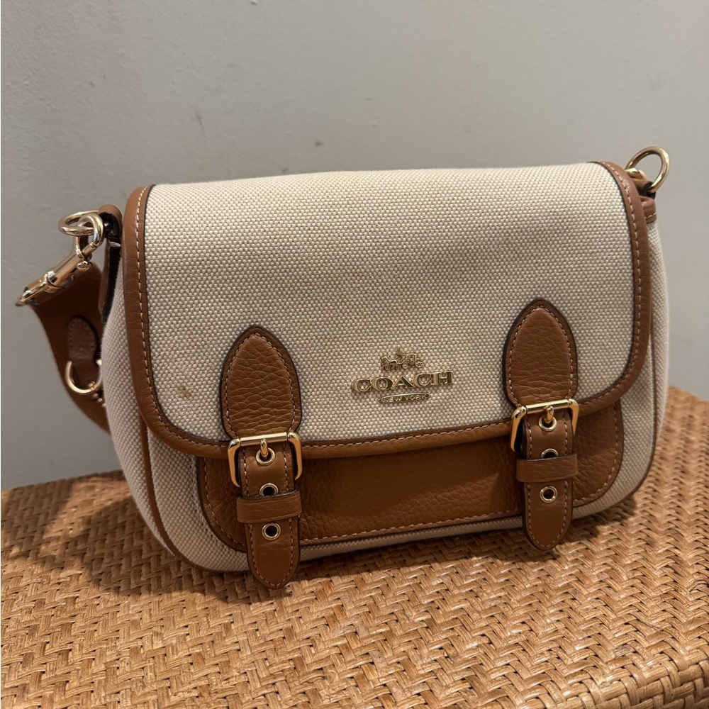 Coach Tan and Cream Women's Bag